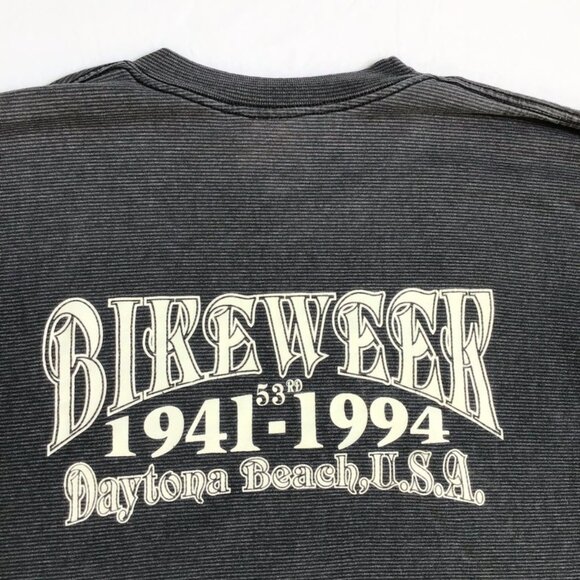 Harley Davidson 53rd Bike Week T Shirt XL 1994 Vintage Daytona Beach 90s Eagle - Picture 6 of 10